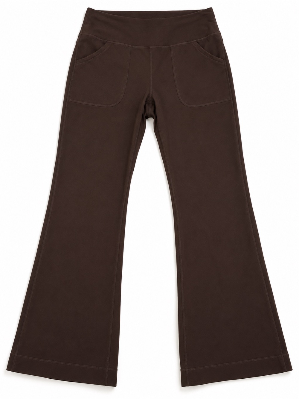 Vintage Y2K lululemon Still Pant Chocolate Brown Wide Leg Yoga Pants